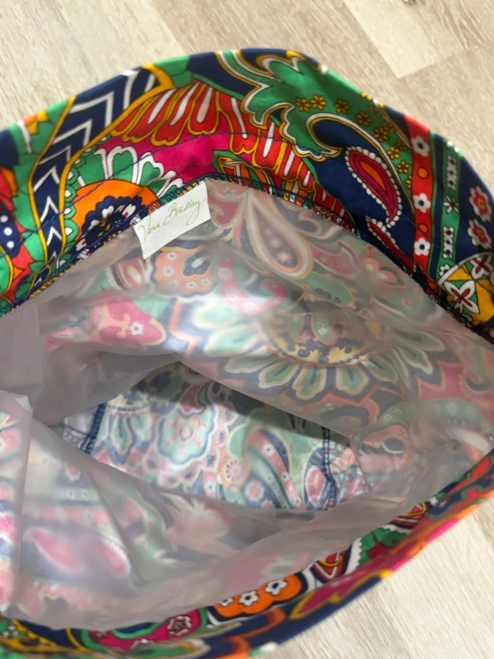 Vera Bradley Multicolor Venetian Paisley Ditty Bag NWT